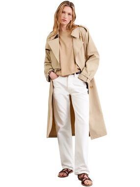 NILI LOTAN Smith cotton mid-rise straight jeans